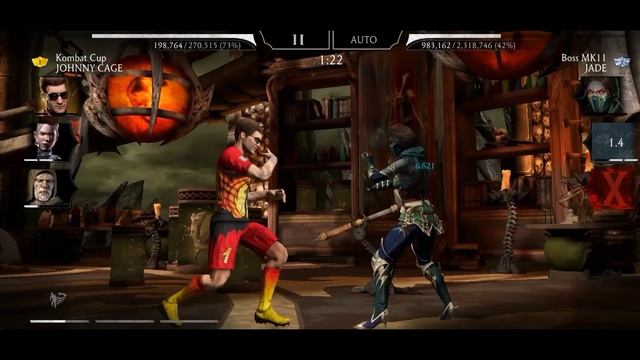 fatal sorcerer's tower | boss battle 180 | with gold team | easy win | best talent tree |mk mobile. смотреть онлайн