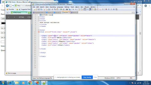 html form attributes смотреть онлайн