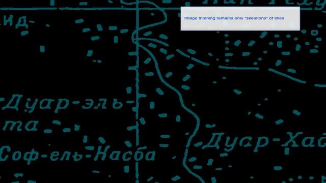 Topographical maps. Vectorizing of small orthogonal objects смотреть онлайн