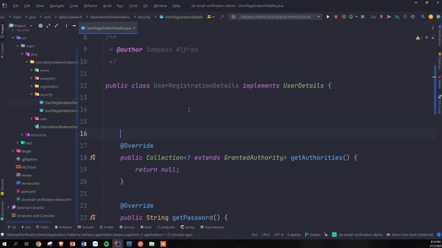Complete User Registration / Login Flow | Spring Boot 3 With Email Verification.| Spring security смотреть онлайн