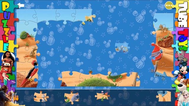 Mickey Mouse Donald Duck Goofy Puzzle Game JIGSAW Puzzles ㋡ Rompecabezas Mickey | Kids Learning Toy