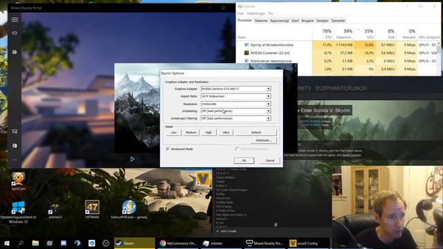 Can you PLAY regular games in FULL VR - Micosoft MR Samsung Odyssey VR Skyrim Full VR VorpX смотреть онлайн