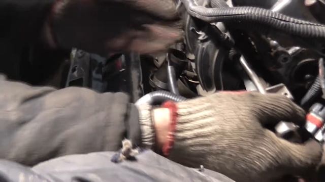 Снятие рампы ВАЗ 16 клапанов не снимая коллектора