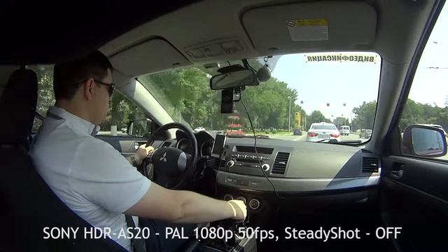 Sony HDR-AS20 1080p 50fps (PAL) - SteadyShot OFF - съемка днем смотреть онлайн