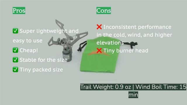 ?3 Best Backpacking Stove 2021 смотреть онлайн