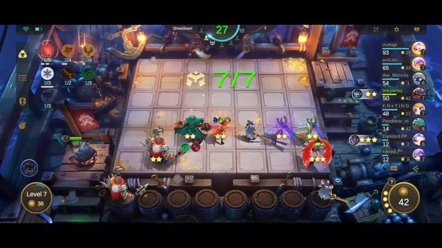 THARZ 3 !! 6 WEAPON MASTER + 4 SYNERGY !! USE THIS COMBO AUTO STAR 3 ALL HEROES !! MAGIC CHESS смотреть онлайн