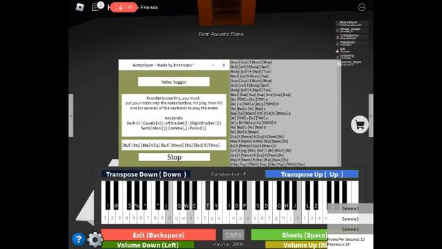 Bloody Mary - Lady Gaga || Roblox Piano Cover (link in the description!) смотреть онлайн