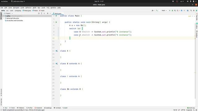 Pattern matching for SwitchCases смотреть онлайн