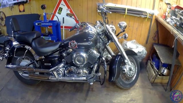 Замен двигателя DRAG STAR c 400 НА 650 смотреть онлайн