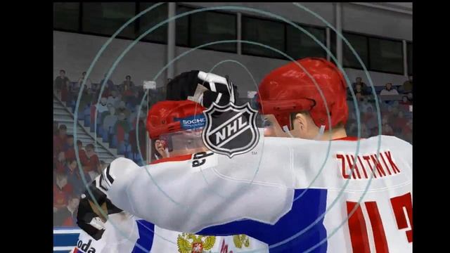 Чемпионат мира по Хоккею в NHL09 (Играем за Россию) смотреть онлайн