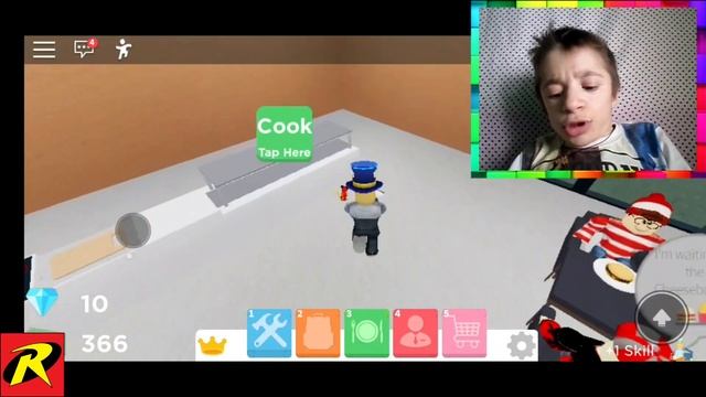 Я ОТКРЫЛ СВОЙ РЕСТОРАН В (Roblox)#1 смотреть онлайн