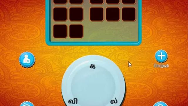 Tamil word game | Sollodu Vilayadu | Word connect Game смотреть онлайн