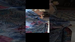 Голубой цвет шиитской мечети в Иране