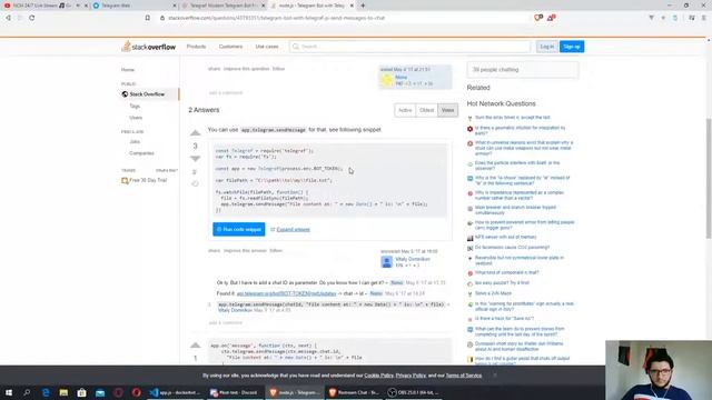 Code Azerbaijan Discord kanal botu və Telegram botu #2 -Discord.js,Youtube api,Node.js,Telegraf смотреть онлайн