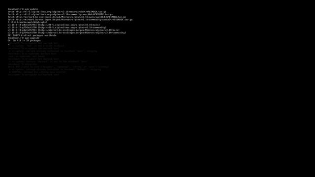 Alpine Linux [3.10] su Raspberry Pi 3 ⋆ setup (di base) in 60 secondi! смотреть онлайн