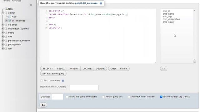 Insert Data Using Stored Procedure in PHP MYSQL in Urdu / Hindi смотреть онлайн