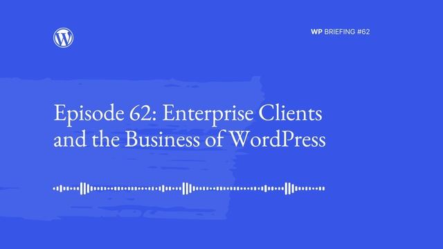 WordPress Briefing Episode #62: Enterprise Clients and the Business of WordPress смотреть онлайн