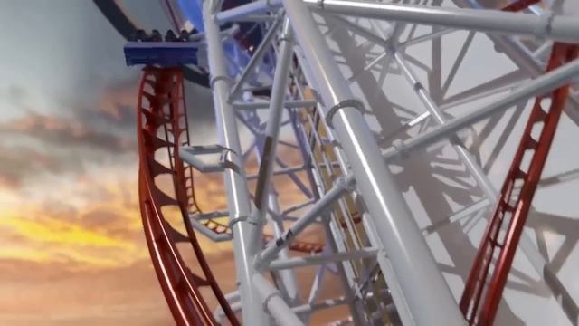 Skyscraper World's Tallest Roller Coaster POV - Skyplex Orlando смотреть онлайн