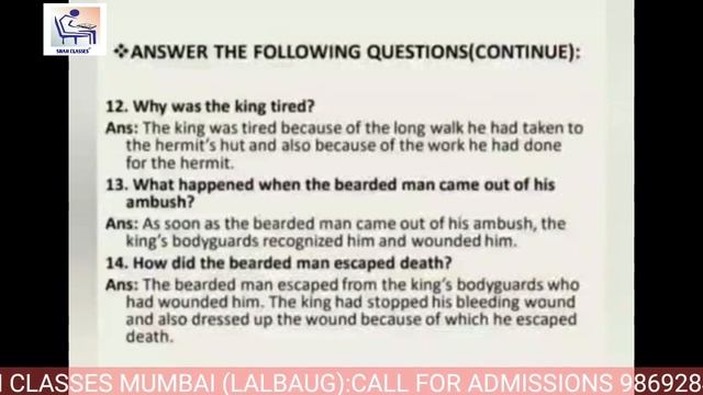 S.S.C.||ENGLISH MEDIUM|| ENGLISH||L 2.3 THREE QUESTIONS|| EXP. OF QUESTIONS & ANSWERS|| SHAH CLASSE смотреть онлайн