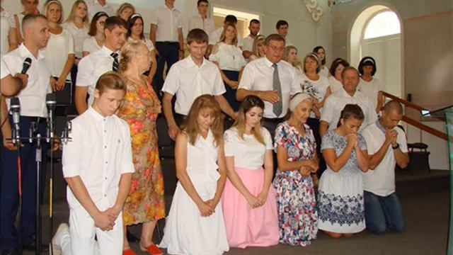 Крещение 5 августа 2018 года (фото) церковь ЕХБ Рождества Христова г Запорожье смотреть онлайн