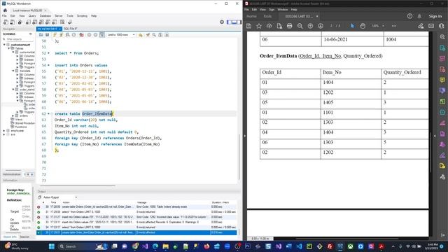 My SQL Lab 3 Practical Session смотреть онлайн