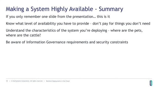 Resilient Deployments in the Cloud смотреть онлайн