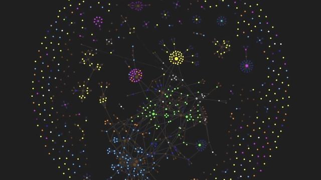 Obsidian.md graph timelapse (Import from OneNote, then adjusting structure) смотреть онлайн