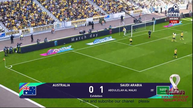 ⚽ Australia vs Saudi Arabia ⚽ | FIFA World Cup Qualifiers (11/11/2021) | PES 2021 смотреть онлайн