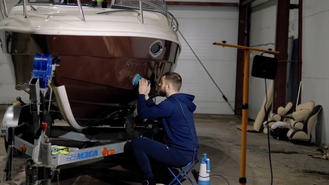 Полировка катера Velvette V20 Image