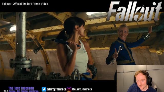 Fallout Official Trailer Reaction & Easter Eggs | Amazon Prime Video Series смотреть онлайн