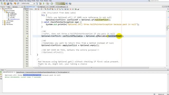 Java Optional, NullPointerException Killer? Part 1 смотреть онлайн