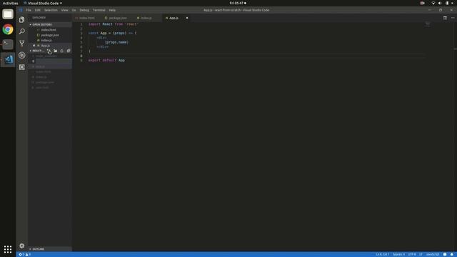 Setting Up A React Project Without create react app смотреть онлайн