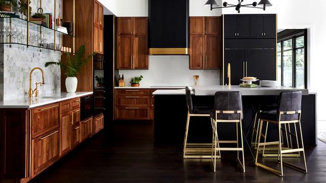 38+ Black Kitchen Cabinet Ideas смотреть онлайн