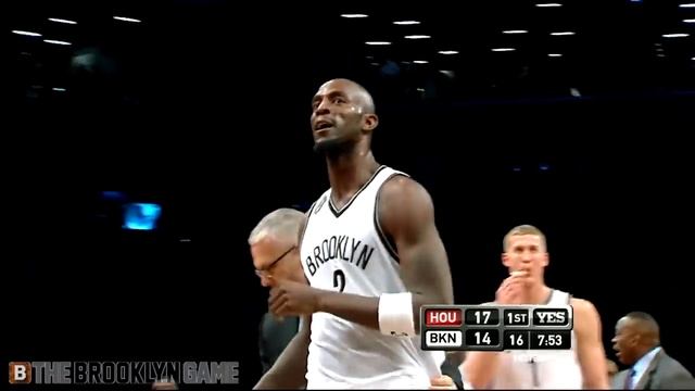 Dwight Howard, Kevin Garnett fight -- Nets/Rockets 1/12/2015 смотреть онлайн