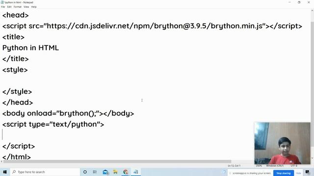 Easiest tutorial | How to use Python in HTML смотреть онлайн