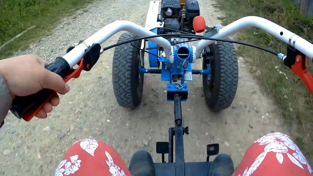 Мотоблок НЕВА и колеса от Москвича. Зачем нужны большие колеса на мотоблоке? смотреть онлайн