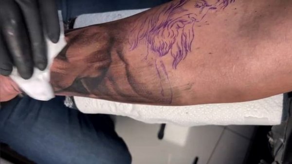 Jesus TATTOO | Time lapse