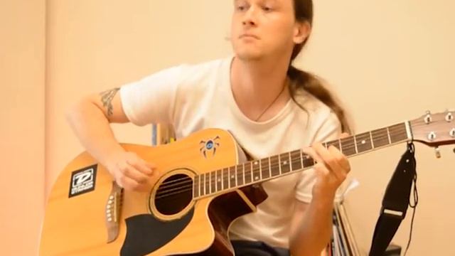 Bill Withers - Ain't No Sunshine When She's Gone (acoustic fingerstyle cover) смотреть онлайн