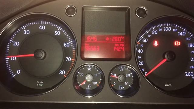 Пассат B6 Запуск в Мороз -30 смотреть онлайн