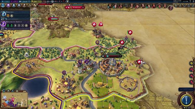 Civilization 6 - Rome Let's Play // RISE AND FALL // TSL Europe - Episode #17 [Loyalty Push] смотреть онлайн