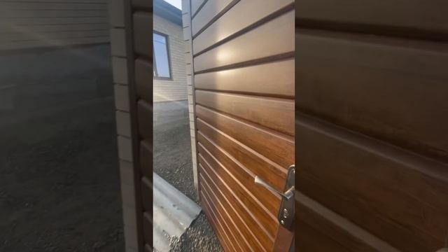 Доделал ворота. смотреть онлайн