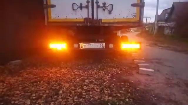 установка задних фонарей Lamborghini на Газель. смотреть онлайн