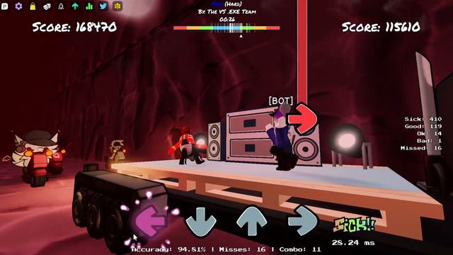 Roblox Funky Friday (Vs Sonic.exe) Starved Eggman Character смотреть онлайн