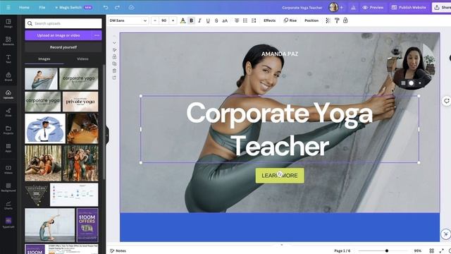 Create a Stunning Website on Canva FOR FREE: 10-Minute Tutorial смотреть онлайн