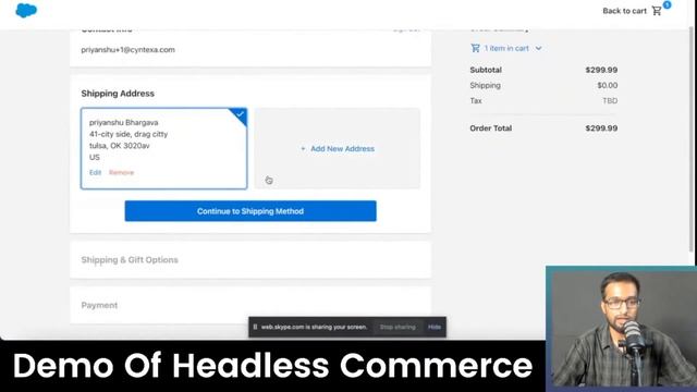 Demo of Headless Commerce смотреть онлайн