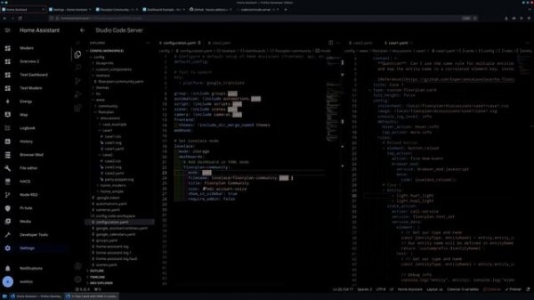 Home Assistant - How I work with YAML | Using Visual Studio Code and combining YAML and GUI-editing