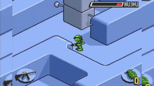 Зубодробительный побег от роботов в Army men advance #4 смотреть онлайн