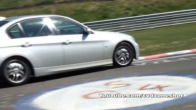 BMW 3 Serie Drifting @ Nordschleife!! 1080p HD смотреть онлайн
