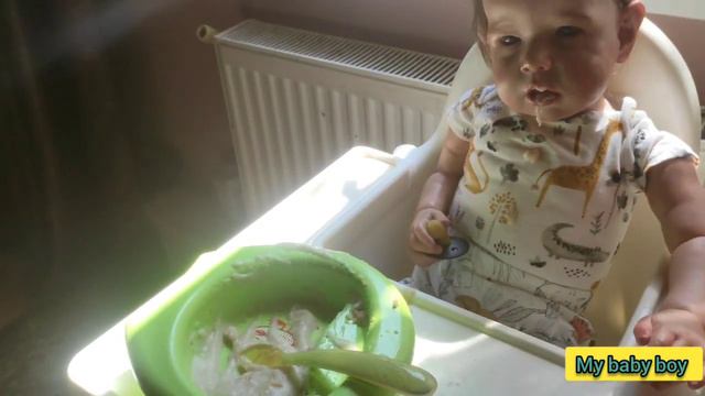 Vlog. День с реборным Енеєм.  Наш день с реборном на украинском языке.🍼👶🏻👩🏻🍼