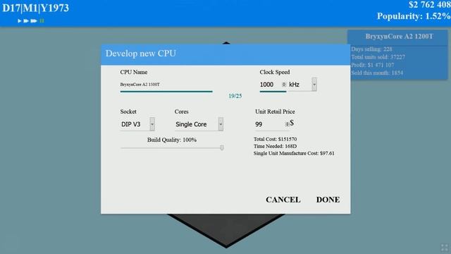 Как создать процессор (Hardware Tycoon) смотреть онлайн